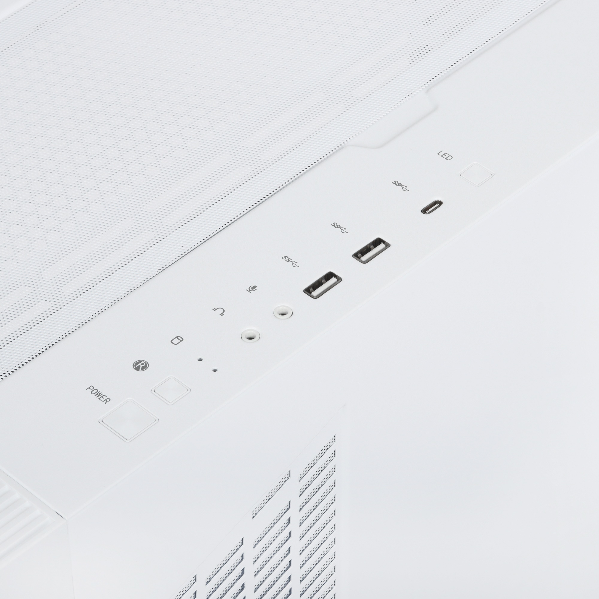 Компьютерный корпус MSI MPG VELOX 100R WHITE, Global, 2xUSB 3.0, 1xType C, 4x120mm ARGB Fan, ARGB