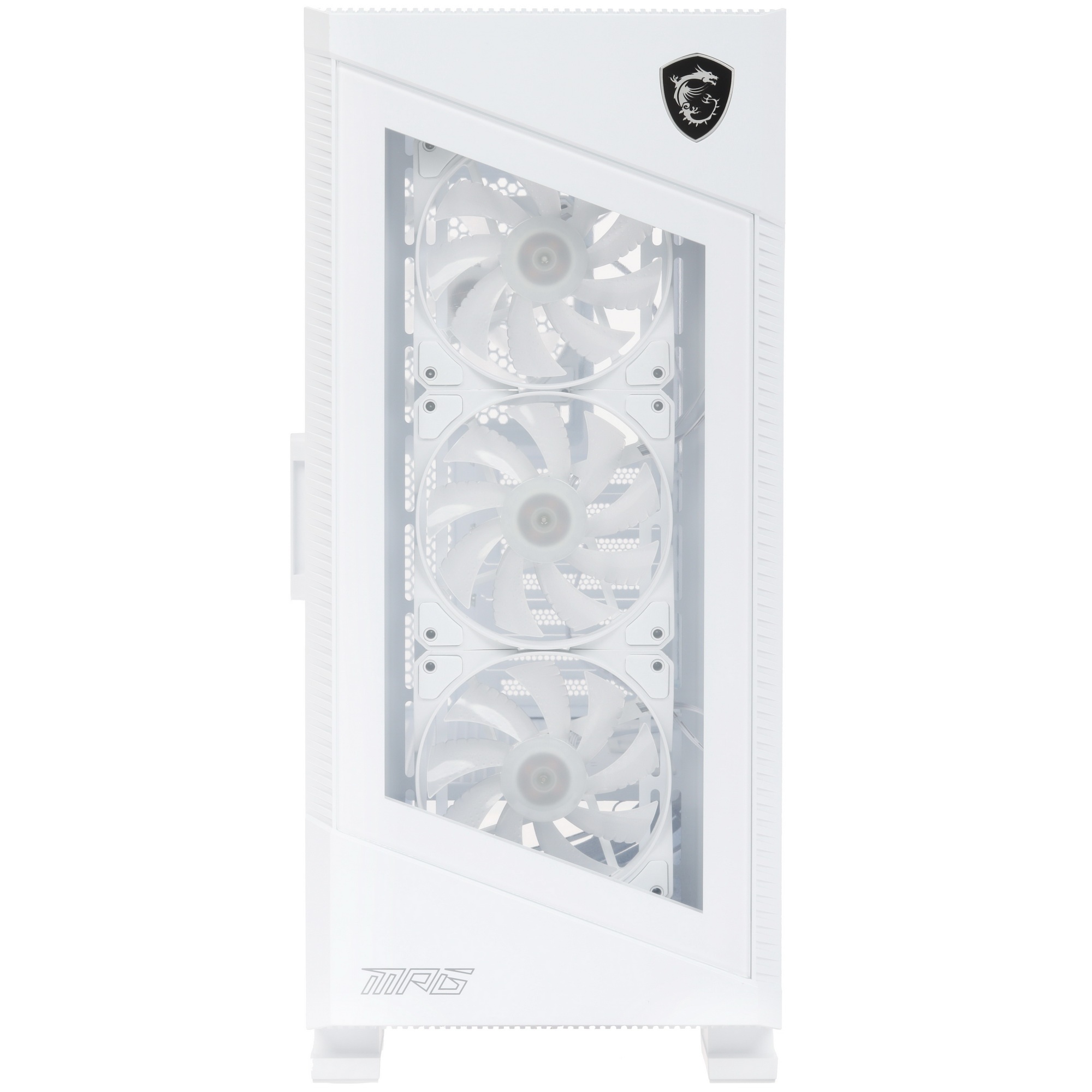 Компьютерный корпус MSI MPG VELOX 100R WHITE, Global, 2xUSB 3.0, 1xType C, 4x120mm ARGB Fan, ARGB