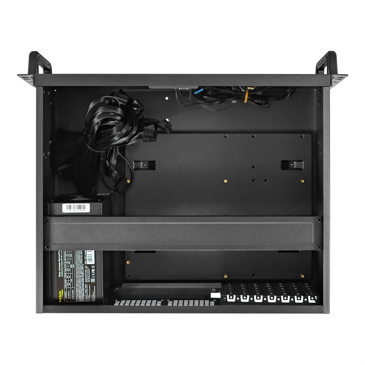 Серверный корпус ExeGate Pro 4U350-02 RM 19", высота 4U, глубина 350, БП 600PPH-SE 80 PLUS® Bronze,