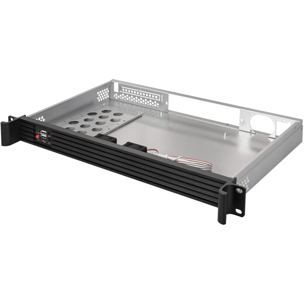 Серверный корпус ExeGate EX293305RUS Pro 1U250-01 RM 19", высота 1U, глубина 250, БП 1U-F450AS, USB