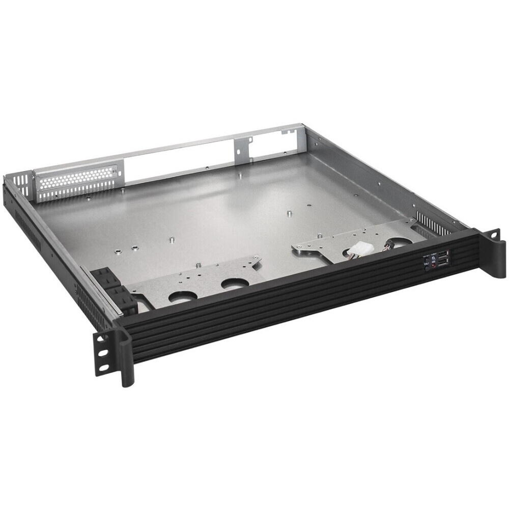 Серверный корпус ExeGate EX293305RUS Pro 1U250-01 RM 19", высота 1U, глубина 250, БП 1U-F450AS, USB