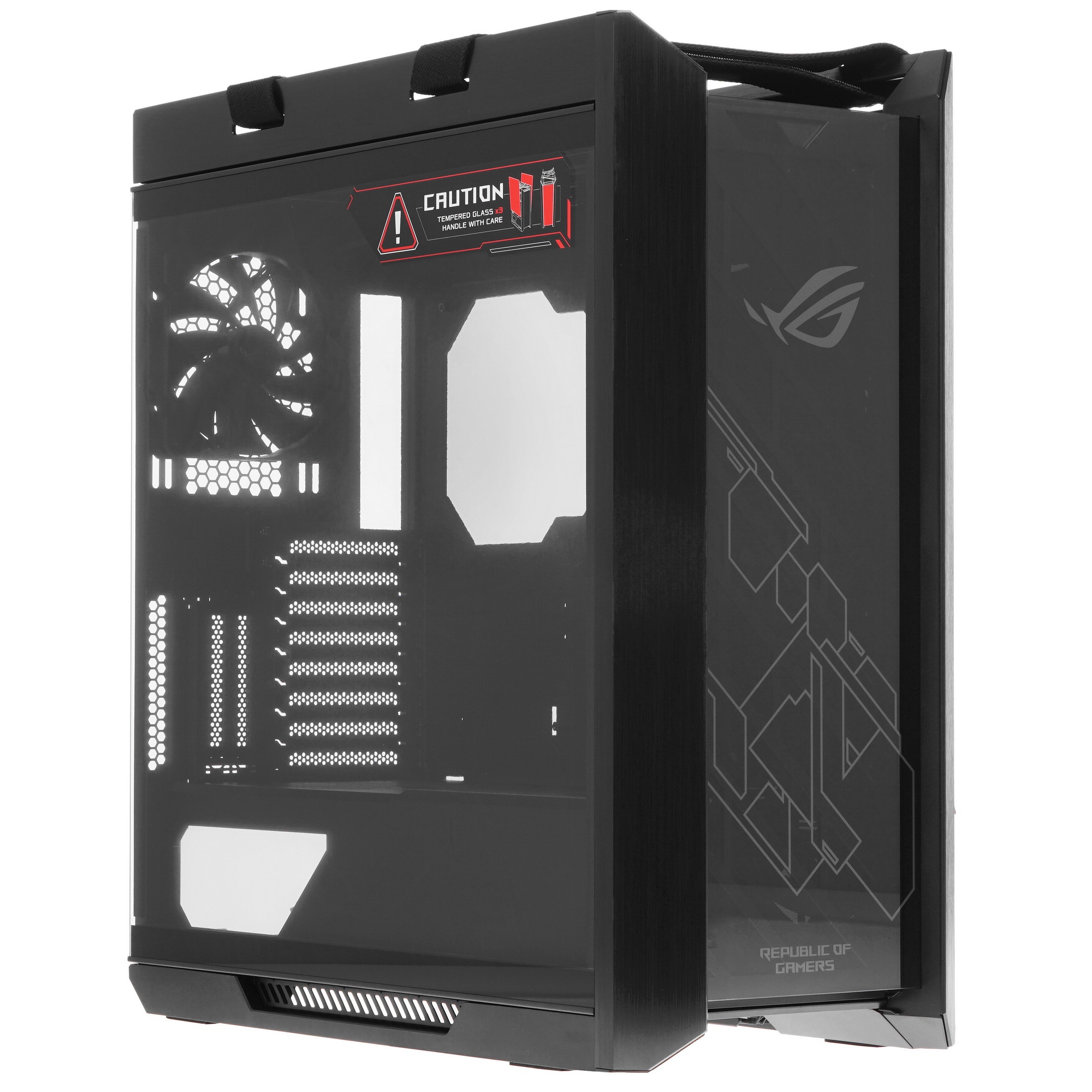 Компьютерный корпус ASUS GX601 /BK/AL/WITH HANDLE GX601 ROG STRIX HELIOS CASE/BK/AL/WITH HANDLE(90DC
