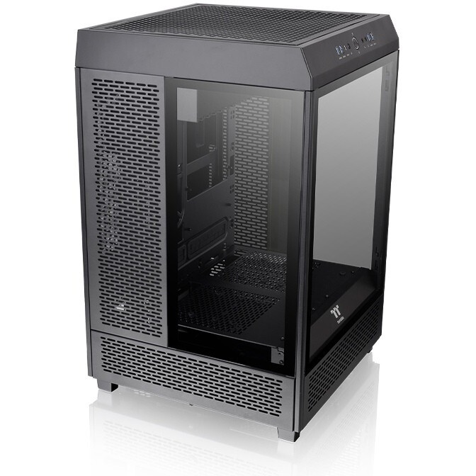 Компьютерный корпус Thermaltake V350 TG ARGB AIR черный без БП ATX 2x120mm 2x140mm 2xUSB2.0 1xUSB3.0