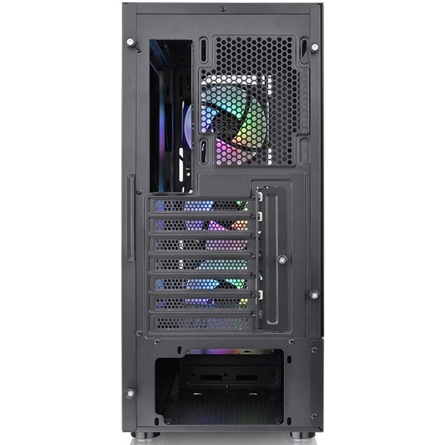 Компьютерный корпус Thermaltake V350 TG ARGB AIR черный без БП ATX 2x120mm 2x140mm 2xUSB2.0 1xUSB3.0