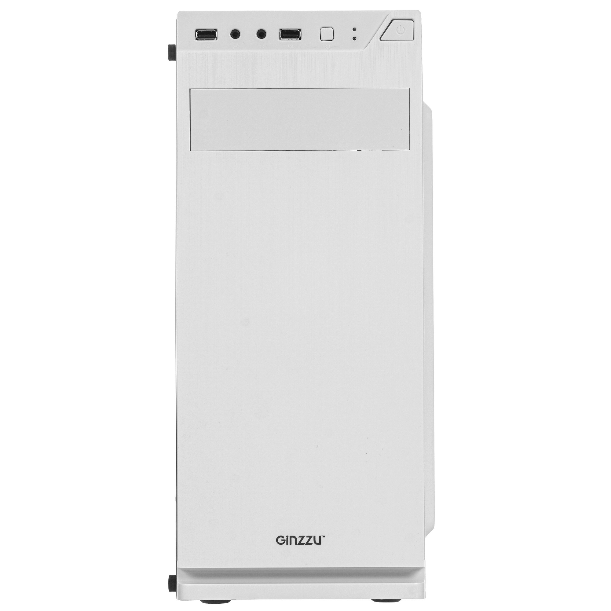 Компьютерный корпус  Ginzzu A290 White Window
