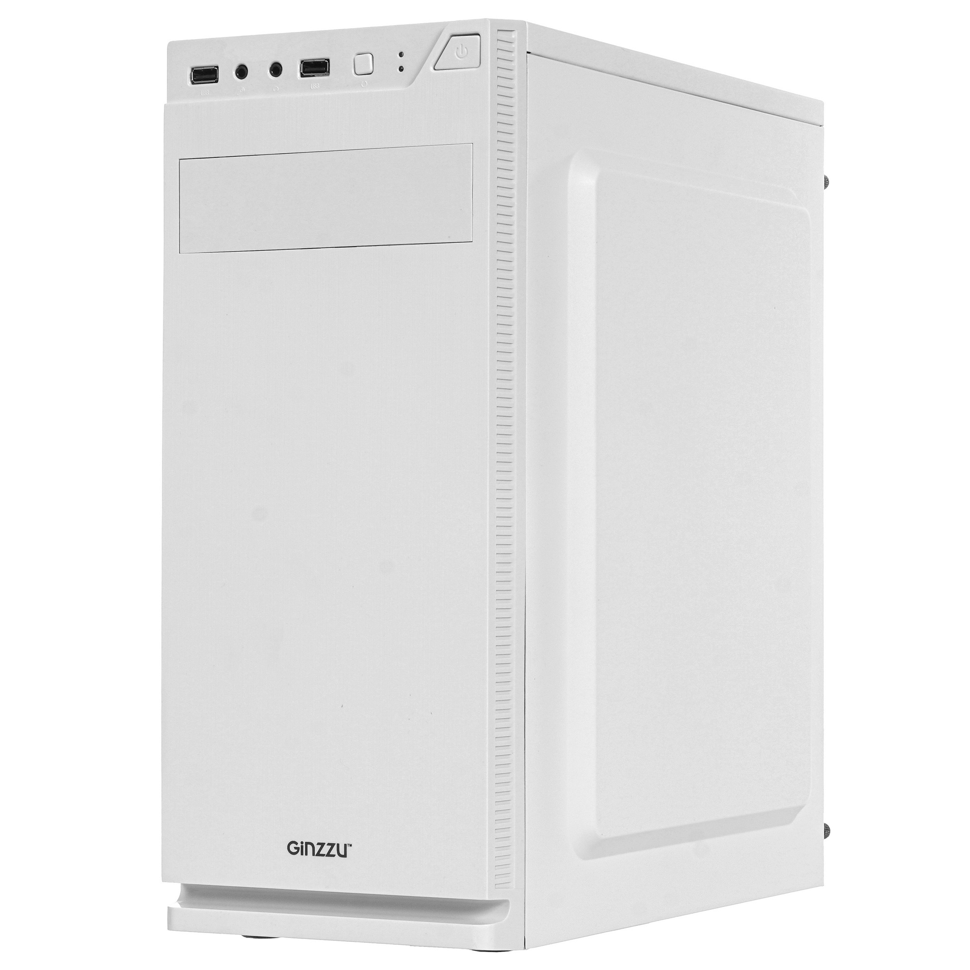 Компьютерный корпус  Ginzzu A290 White Window