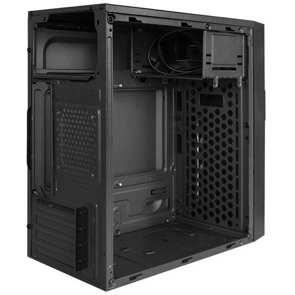 Компьютерный корпус Minitower ExeGate BAA-109U2-AAA450 (mATX, AAA450 8см, 2*USB+2*USB3.0, аудио, чер