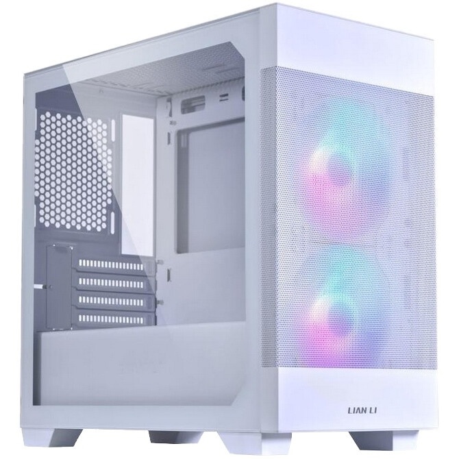 Компьютерный корпус Lian-Li Lancool 205M Mesh белый без БП ATX 2xUSB3.0 audio bott PSU