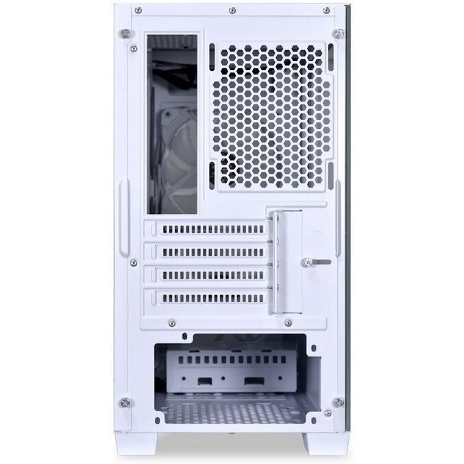 Компьютерный корпус Lian-Li Lancool 205M Mesh белый без БП ATX 2xUSB3.0 audio bott PSU