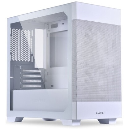Компьютерный корпус Lian-Li Lancool 205M Mesh белый без БП ATX 2xUSB3.0 audio bott PSU
