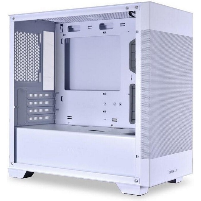Компьютерный корпус Lian-Li Lancool 205M Mesh белый без БП ATX 2xUSB3.0 audio bott PSU