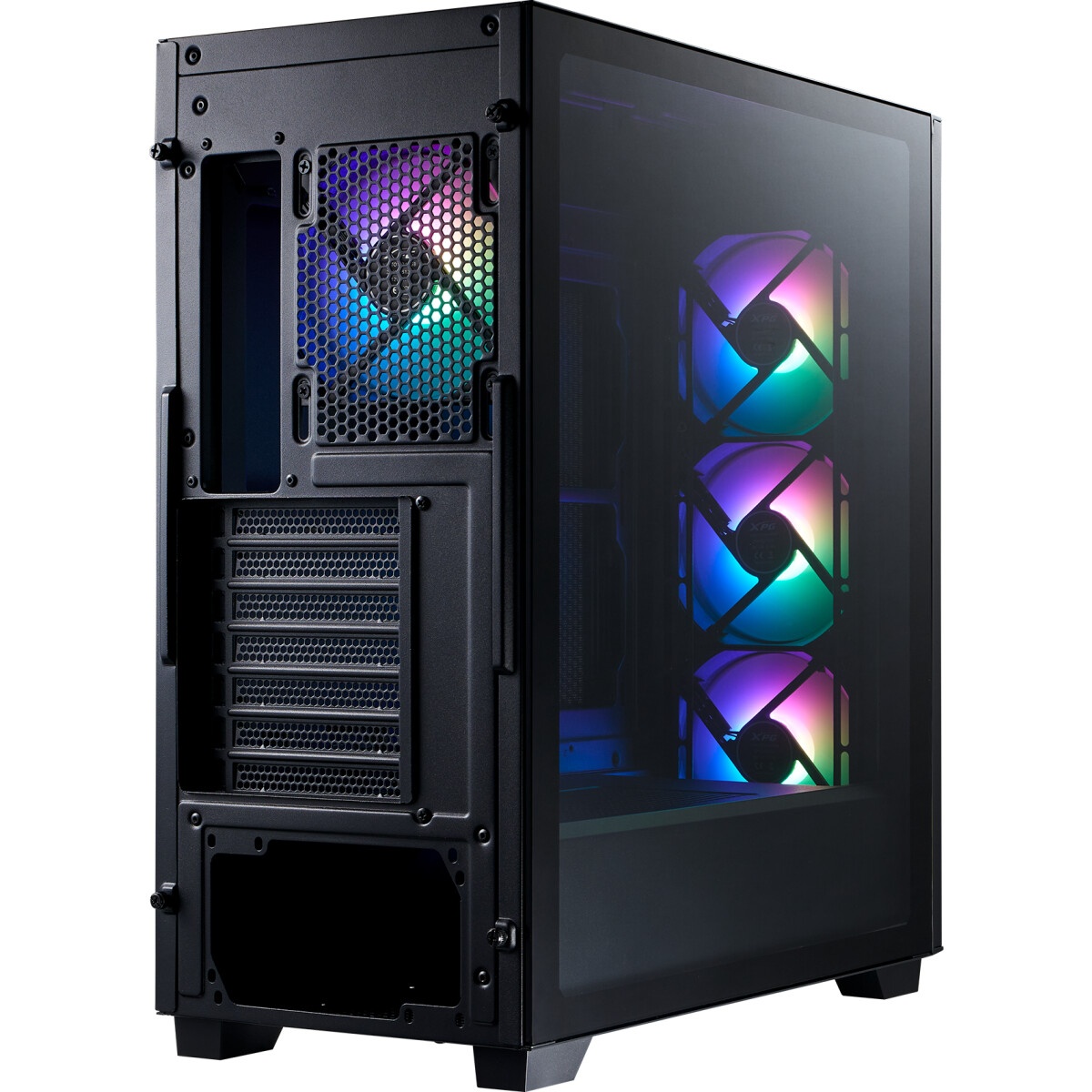 Компьютерный корпус XPG VALOR STORM BLACK (VALORSTORMMTWOF-BKCWW)