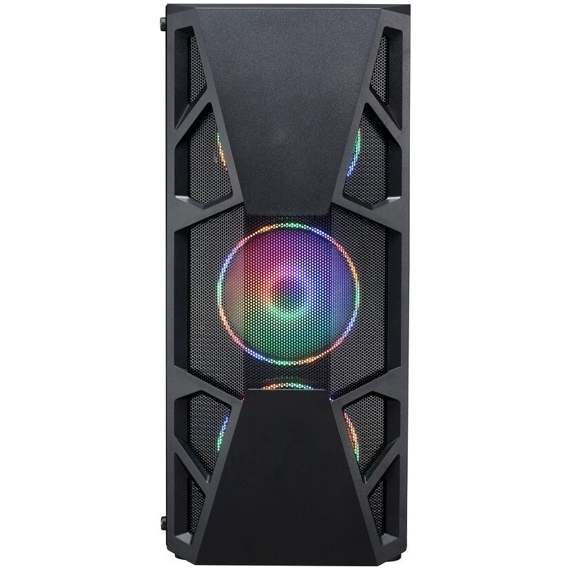 Компьютерный корпус Aerocool / Formula CL-3303B RGB черный без БП ATX 6x120mm 2xUSB2.0 1xUSB3.0 audi