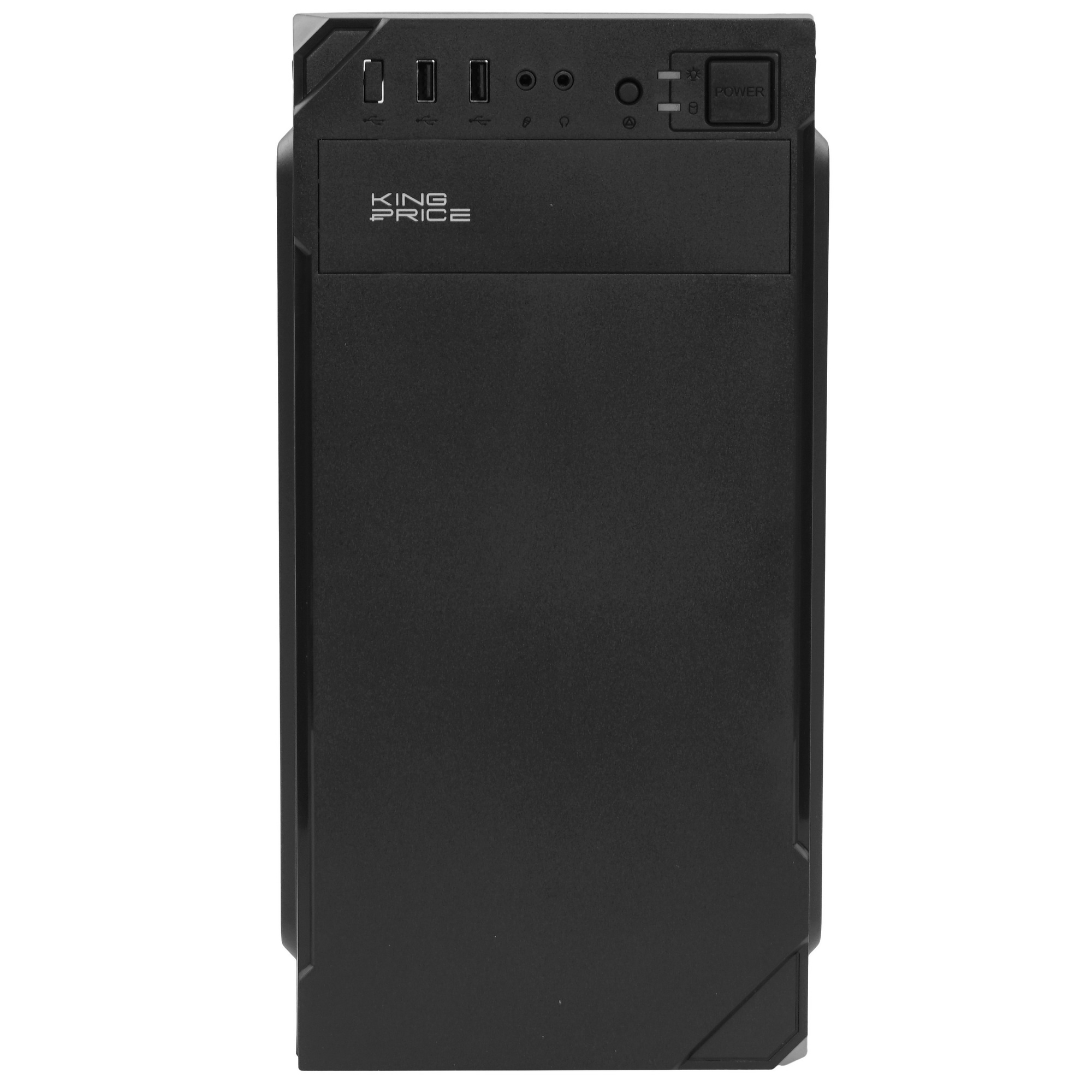 Корпус KingPrice KPCC-MN209 черный без БП mATX 1x80mm 2x120mm 2xUSB2.0 audio