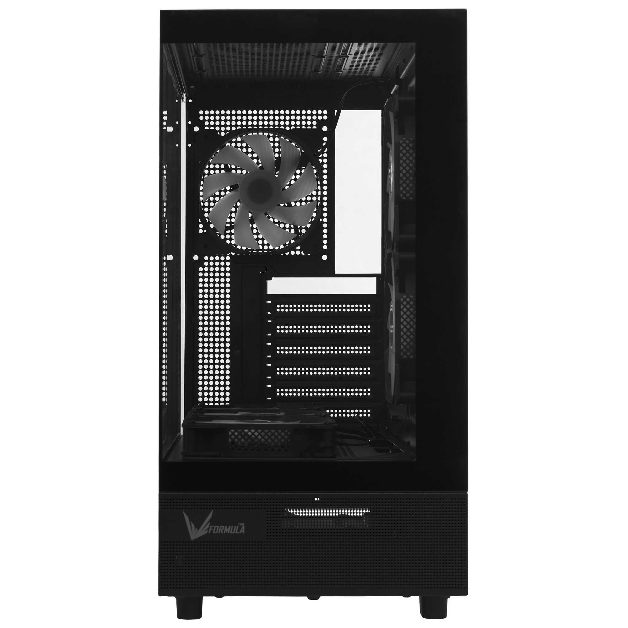 Компьютерный корпус AeroCool / Formula Crystal Z8 COSMIC черный без БП ATX 3x120mm 5x140mm 1xUSB2.0