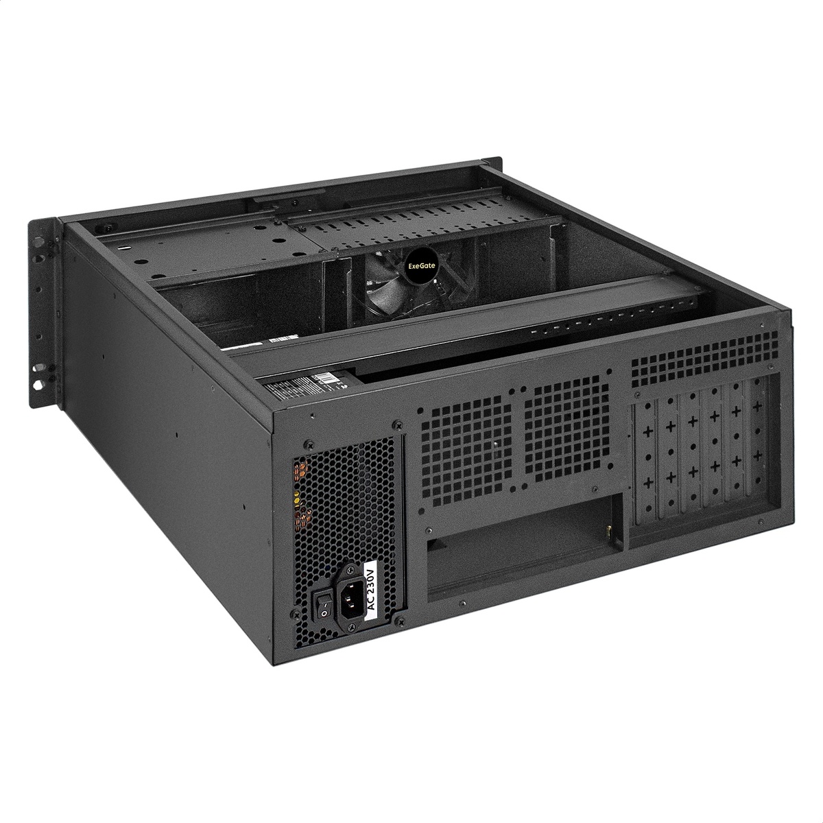 Серверный корпус ExeGate Pro 4U450-17 RM 19", высота 4U, глубина 450, БП 1000PPH-SE 80 PLUS® Bronze