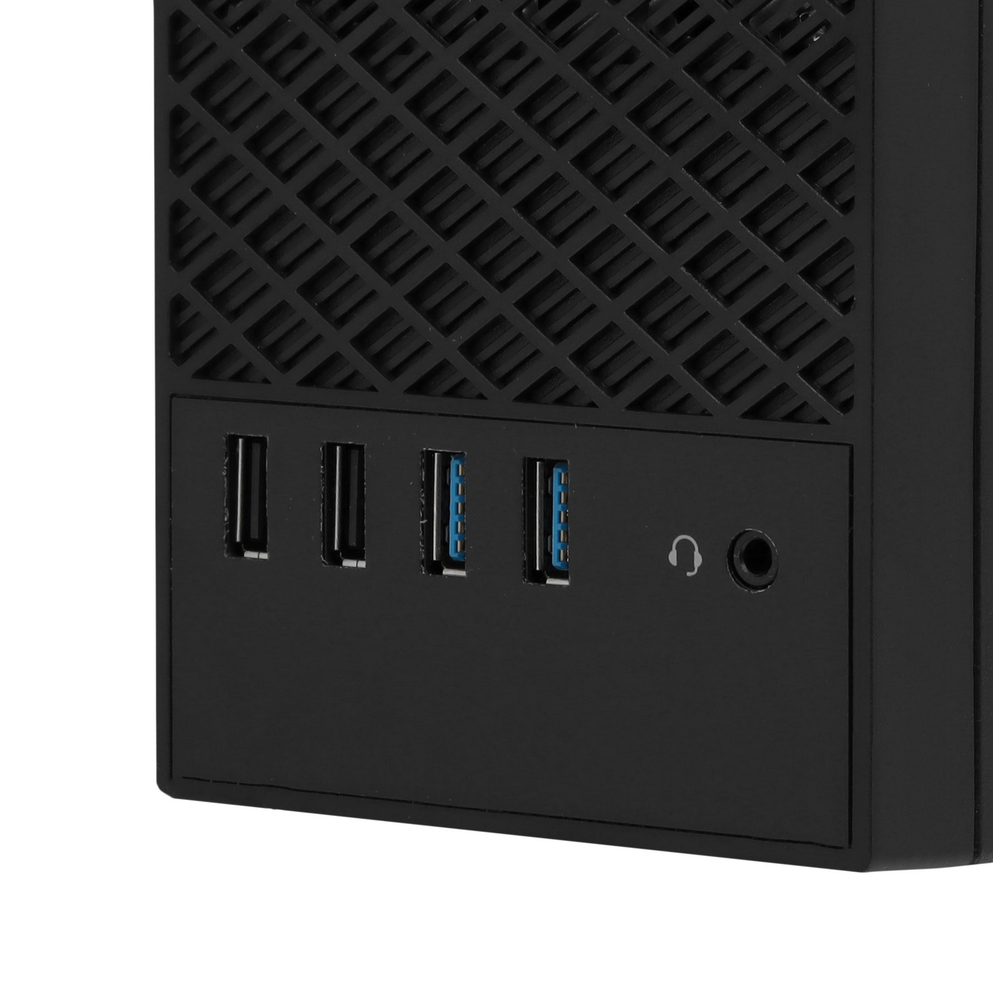 Компьютерный корпус с блоком питания 300Вт. Foxline FL-1001 mATX case, black, w/PSU TFX 300W, w/2xUS