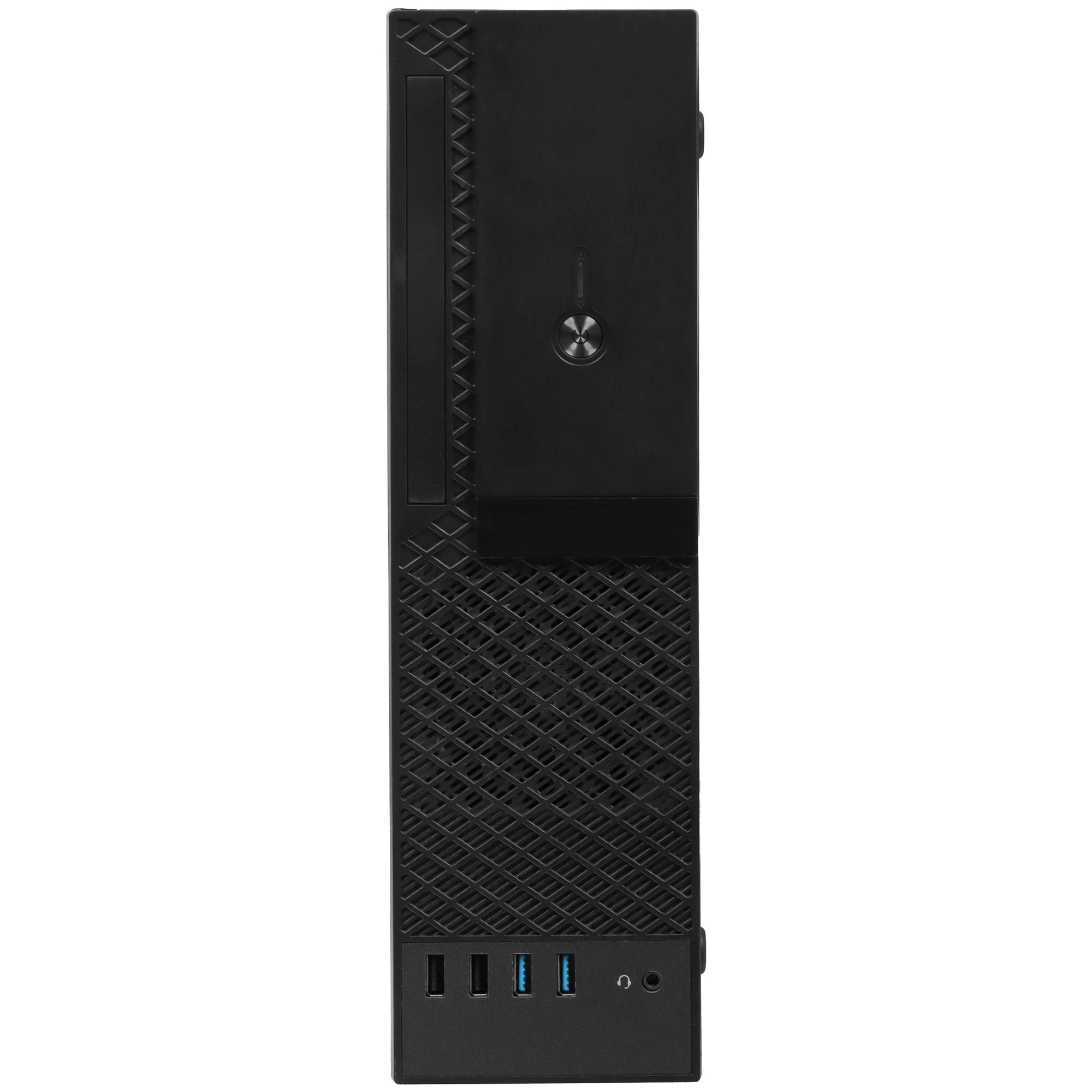 Компьютерный корпус с блоком питания 300Вт. Foxline FL-1001 mATX case, black, w/PSU TFX 300W, w/2xUS