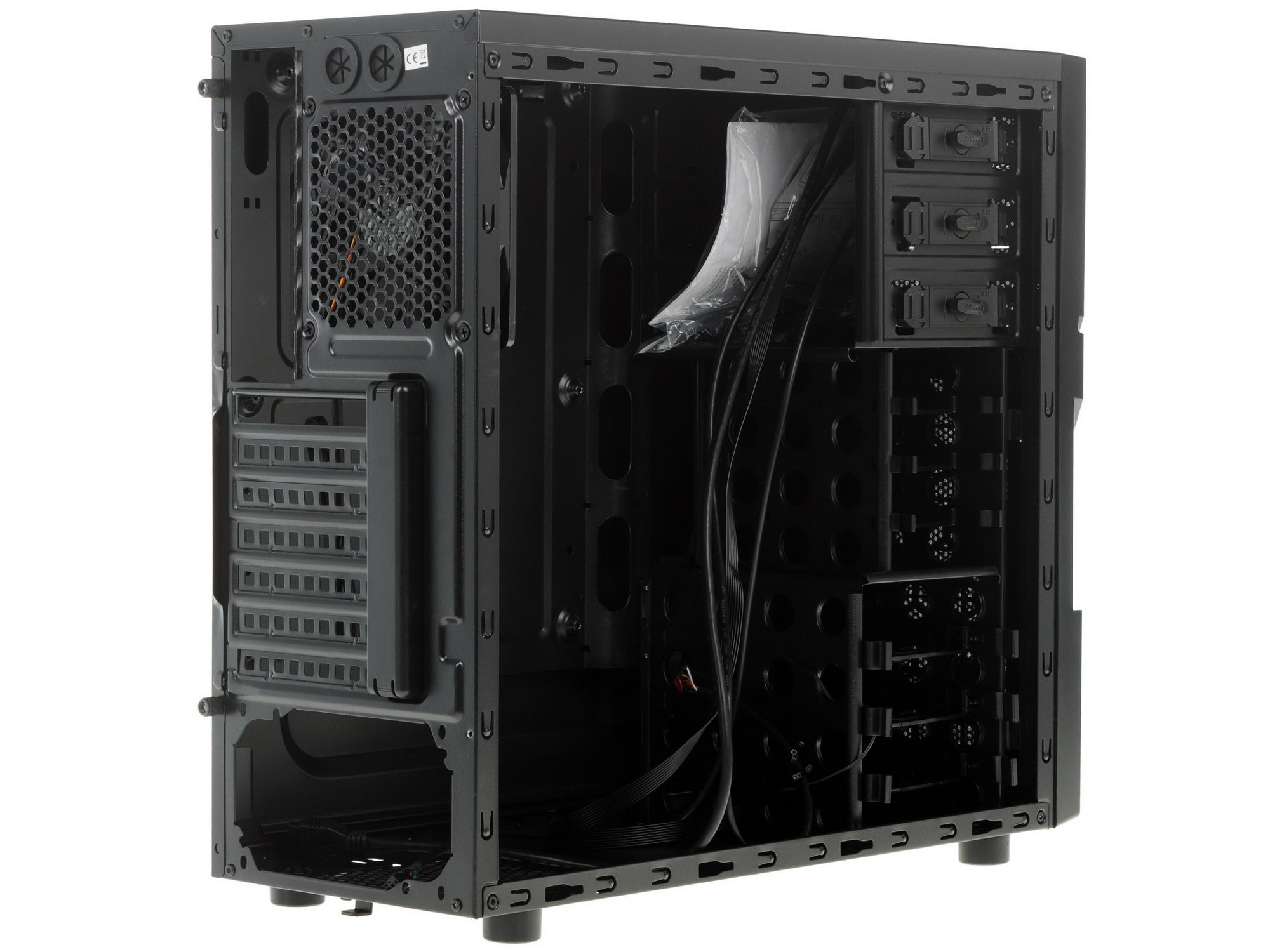 Компьютерный корпус Thermaltake Versa H21 черный без БП ATX 2x120mm 1xUSB2.0 1xUSB3.0 audio bott PSU