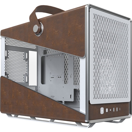 Корпус компьютерный DeepCool CC360 WH ARGB (R-CC360-WHAPM3-G-1) (mATX, без БП, 2xUSB, с окном)