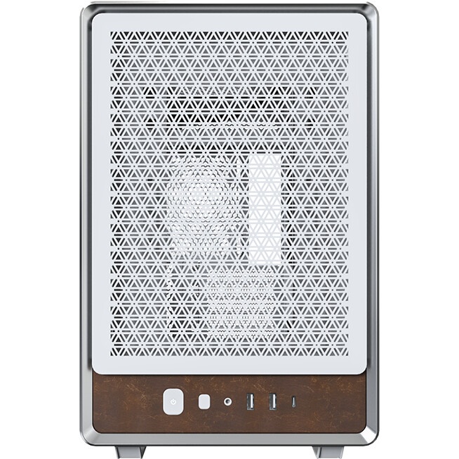 Корпус компьютерный DeepCool CC360 WH ARGB (R-CC360-WHAPM3-G-1) (mATX, без БП, 2xUSB, с окном)