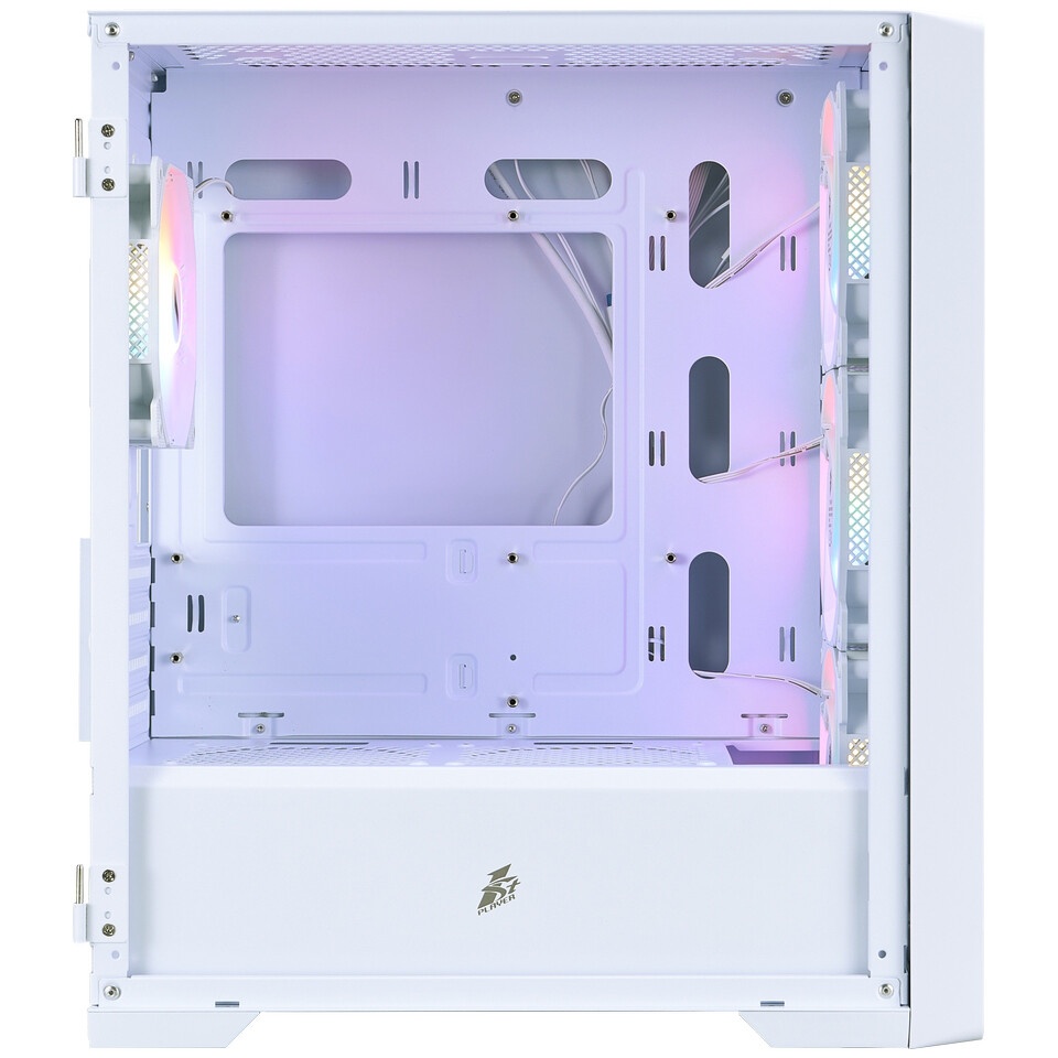 Корпус компьютерный DeepCool CC360 WH ARGB (R-CC360-WHAPM3-G-1) (mATX, без БП, 2xUSB, с окном)