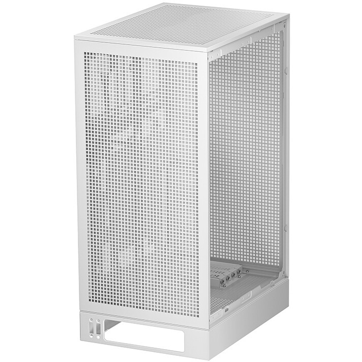 Корпус компьютерный DeepCool CC360 WH ARGB (R-CC360-WHAPM3-G-1) (mATX, без БП, 2xUSB, с окном)