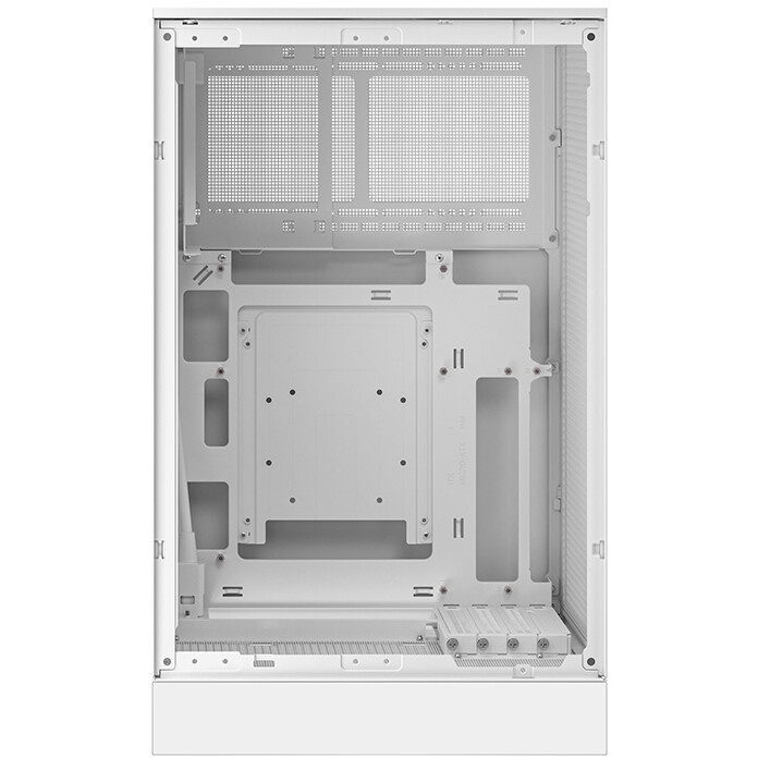 Корпус компьютерный DeepCool CC360 WH ARGB (R-CC360-WHAPM3-G-1) (mATX, без БП, 2xUSB, с окном)