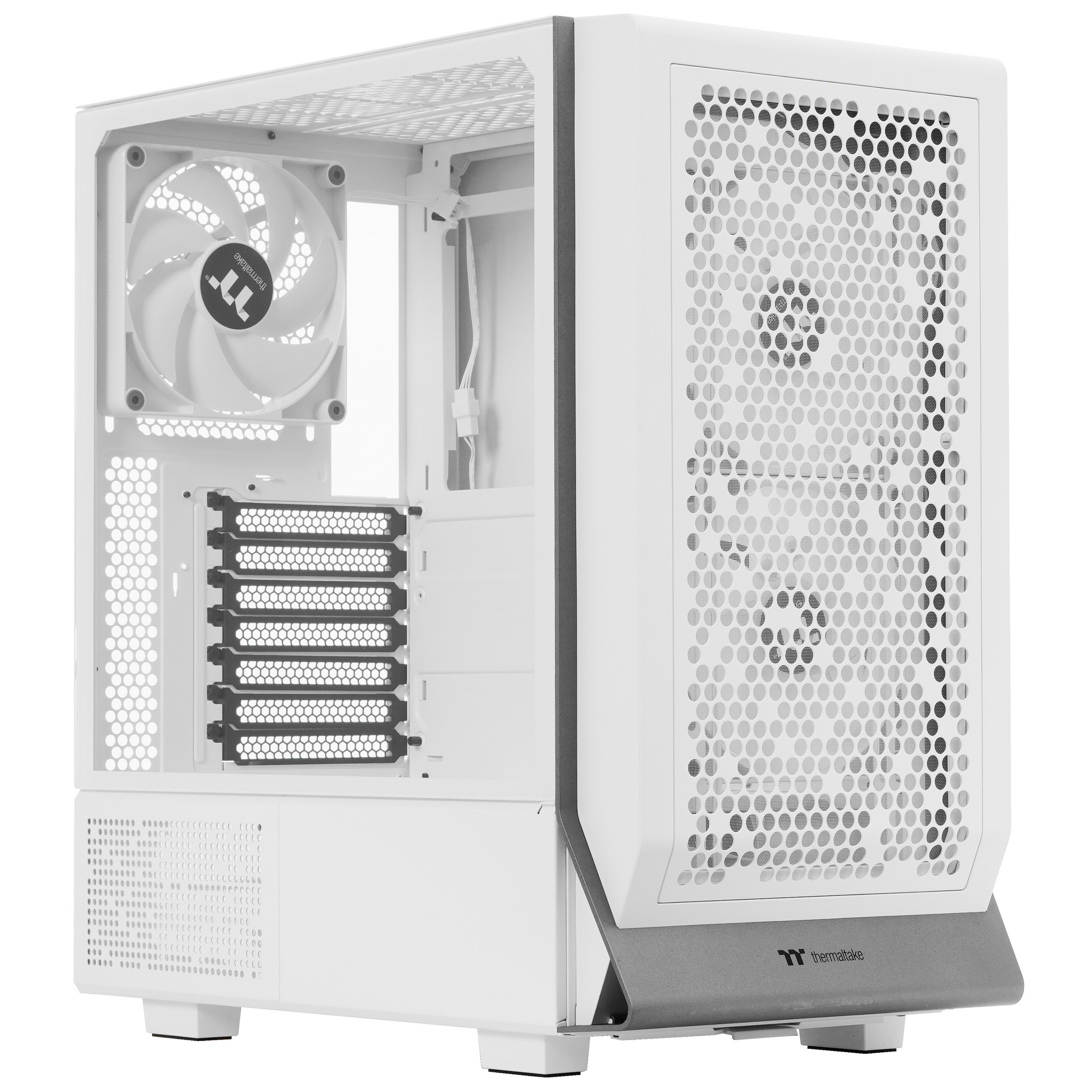 Компьютерный корпус Thermaltake Ceres 300 TG ARGB белый без БП ATX 3x140mm 2xUSB3.0 1xUSB3.1 audio b