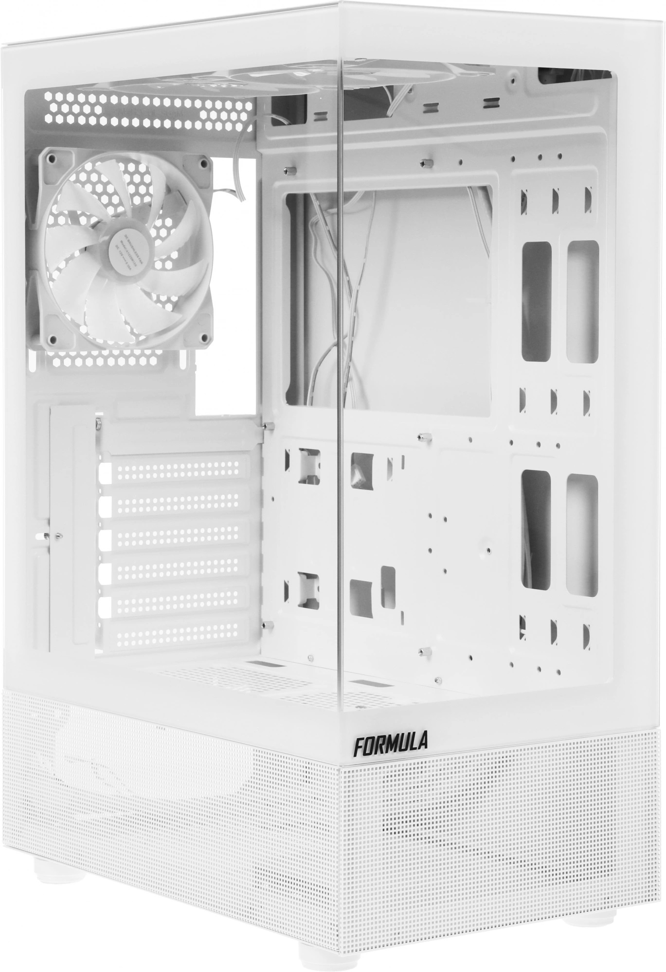 Компьютерный корпус AeroCool / Formula Crystal Z1 PLUS белый без БП ATX 2xUSB2.0 1xUSB3.0 1xUSB3.1 a