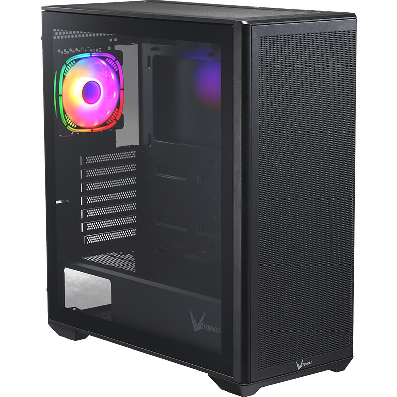Корпус Aerocool / Formula Air Mesh G3 черный без БП mATX 4x120mm 2x140mm 2xUSB3.0 audio bott PSU