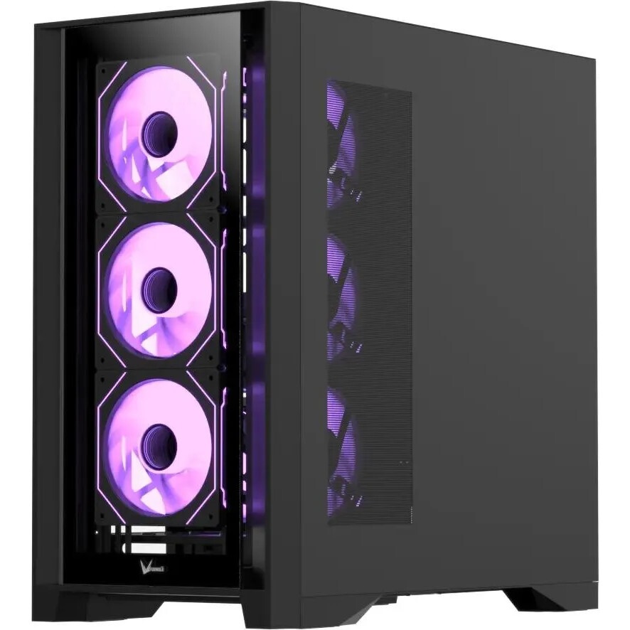 Корпус Aerocool / Formula Air Mesh G3 черный без БП mATX 4x120mm 2x140mm 2xUSB3.0 audio bott PSU