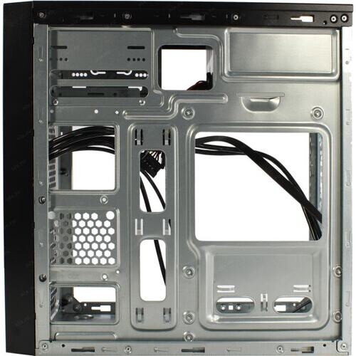 Компьютерный корпус с блоком питания 450Вт. Case Forza mATX case, black, w/PSU 450W 12cm, w/2xUSB2.0