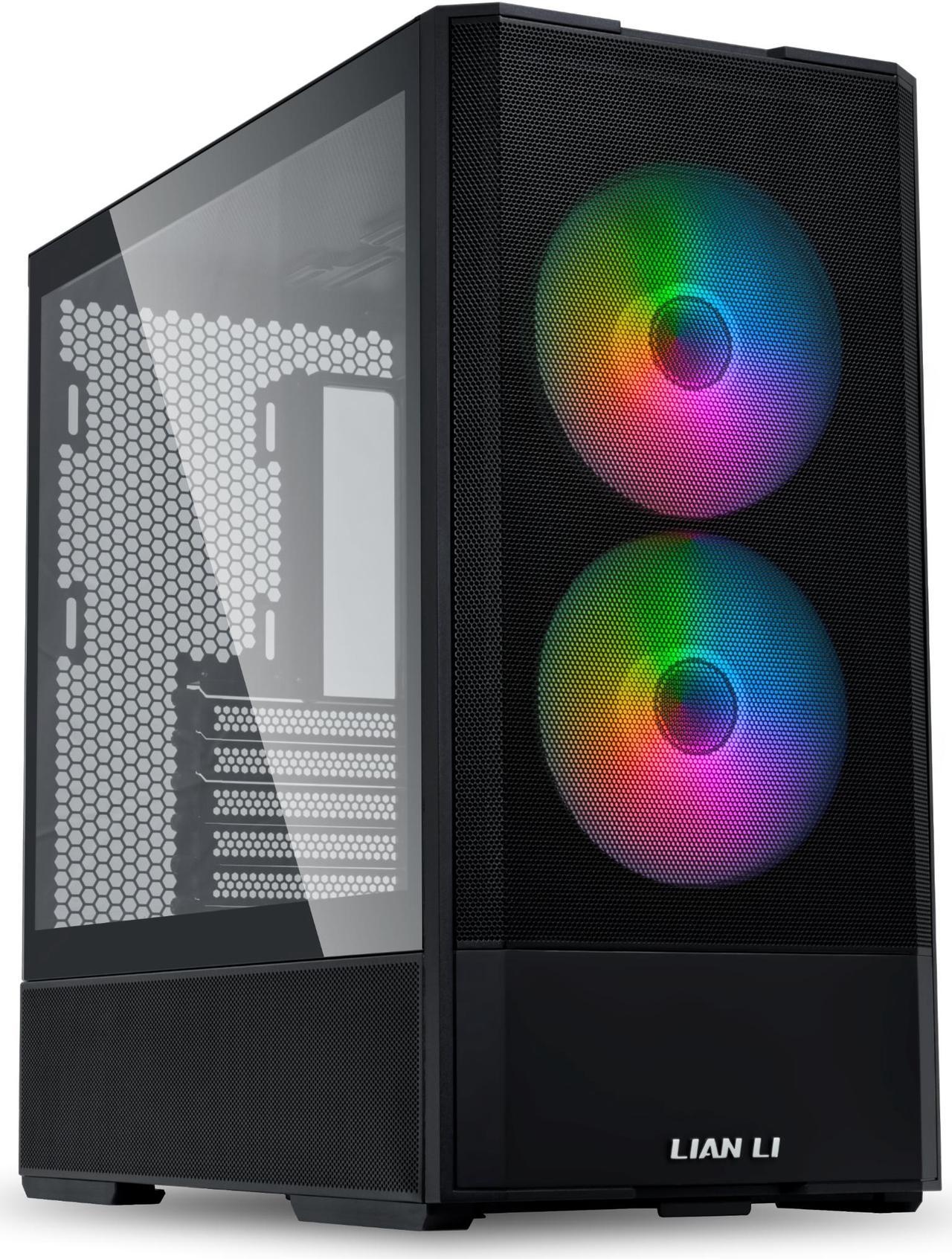 Компьютерный корпус Lian-Li Lancool 207 черный без БП ATX 4x120mm 2x140mm 2xUSB3.0 audio bott PSU