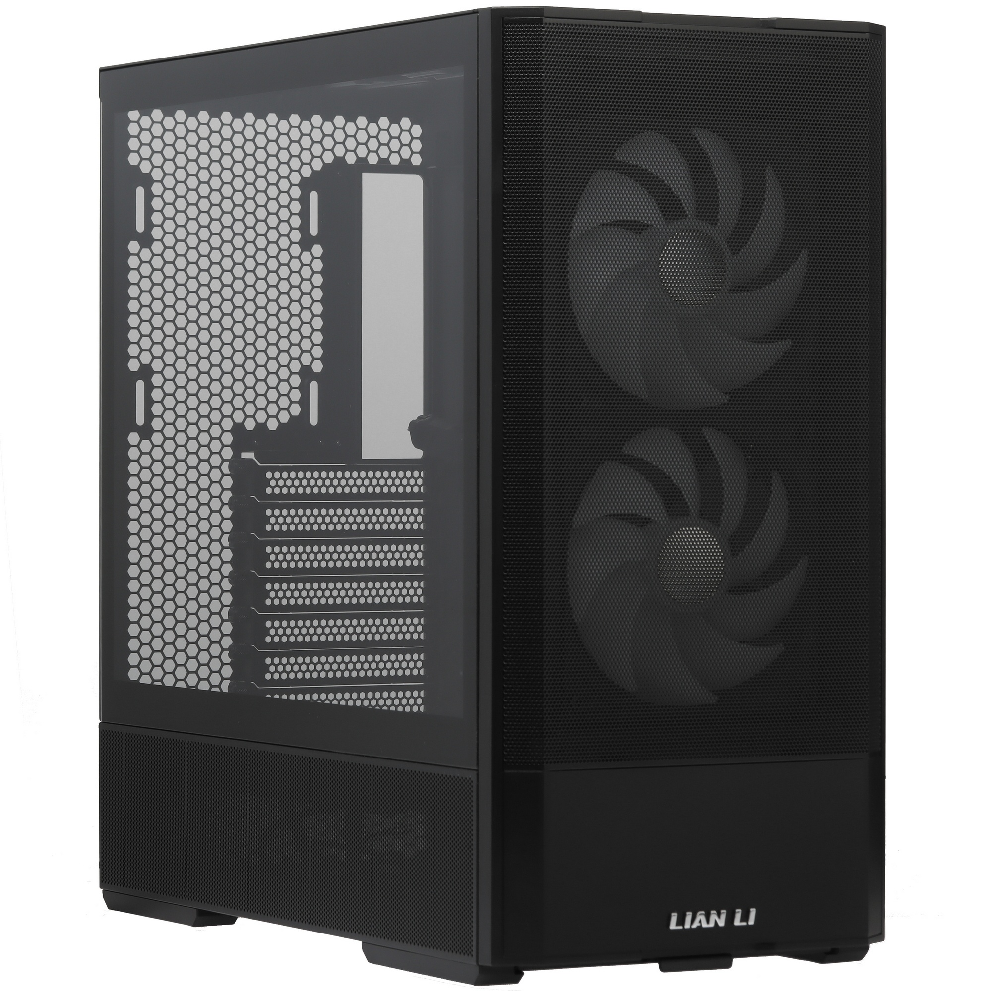 Компьютерный корпус Lian-Li Lancool 207 черный без БП ATX 4x120mm 2x140mm 2xUSB3.0 audio bott PSU