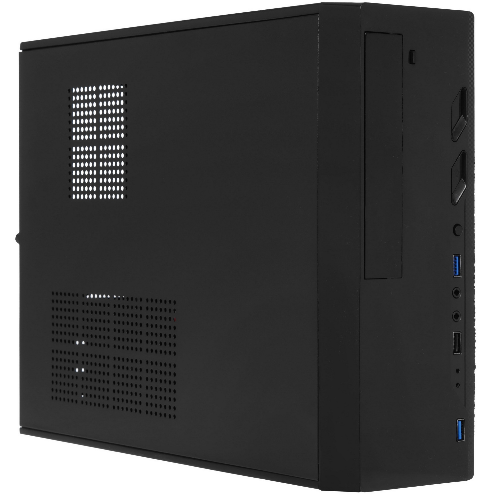 Компьютерный корпус Desktop ExeGate MI-208U2-M450 (mini-ITX/mATX, БП M450 с вент. 8см, 1*USB+2*USB3.