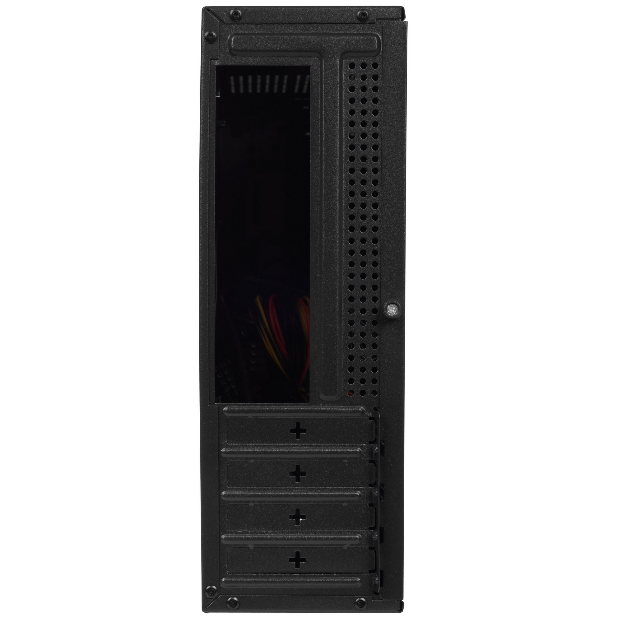 Компьютерный корпус Desktop ExeGate MI-208U2-M450 (mini-ITX/mATX, БП M450 с вент. 8см, 1*USB+2*USB3.