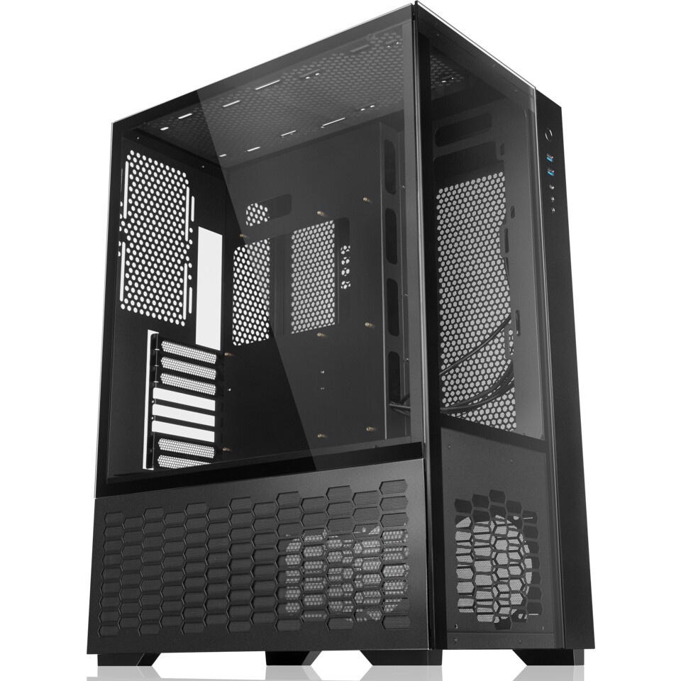 Компьютерный корпус Raijintek PAEAN PREMIUM 0R20B00208, black, Aluminum, ATX/MICRO ATX/MINI-ITX, USB