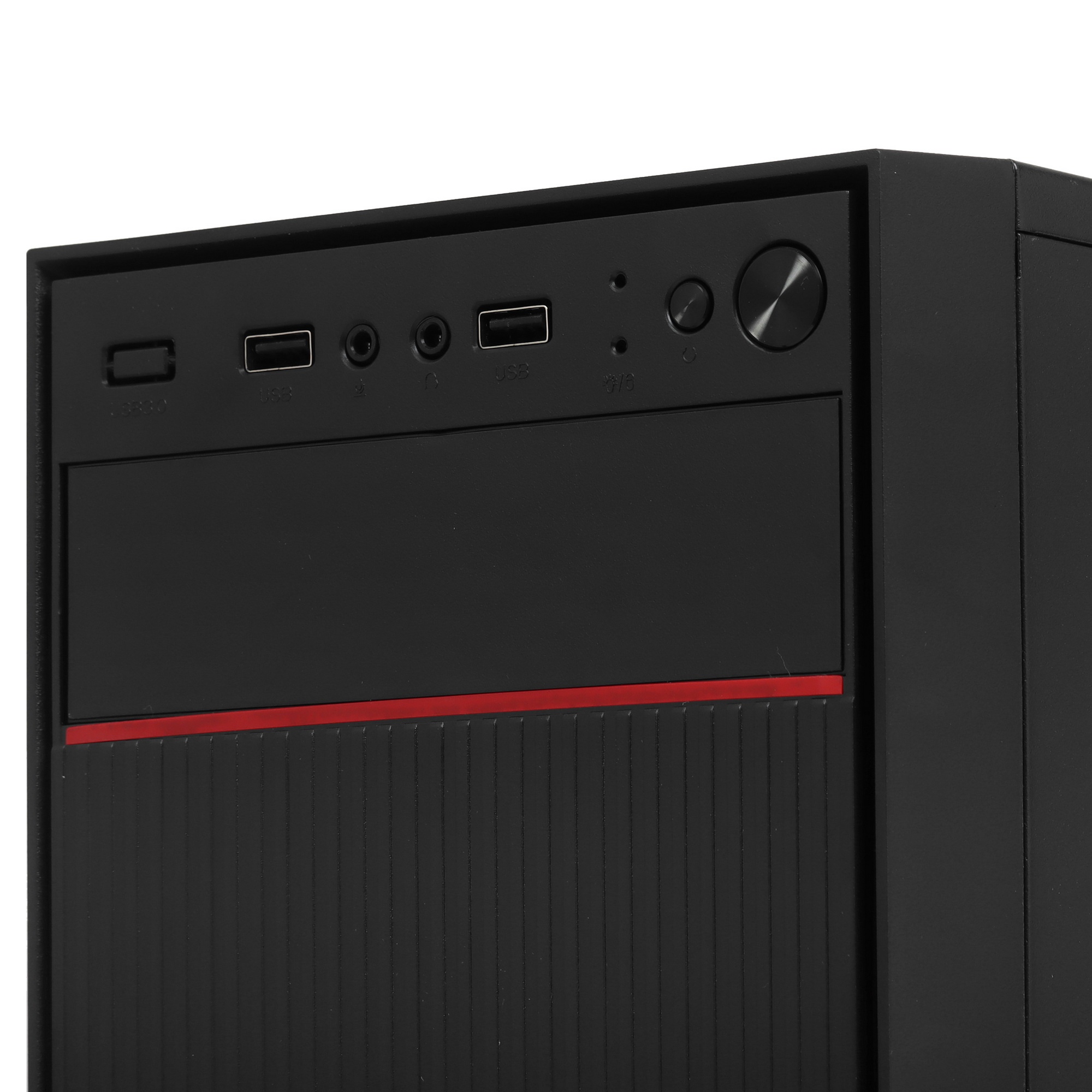Корпус Minitower ExeGate BAA-113-AAA350 (mATX, БП AAA350 с вент. 8см, 2*USB, аудио, черный)