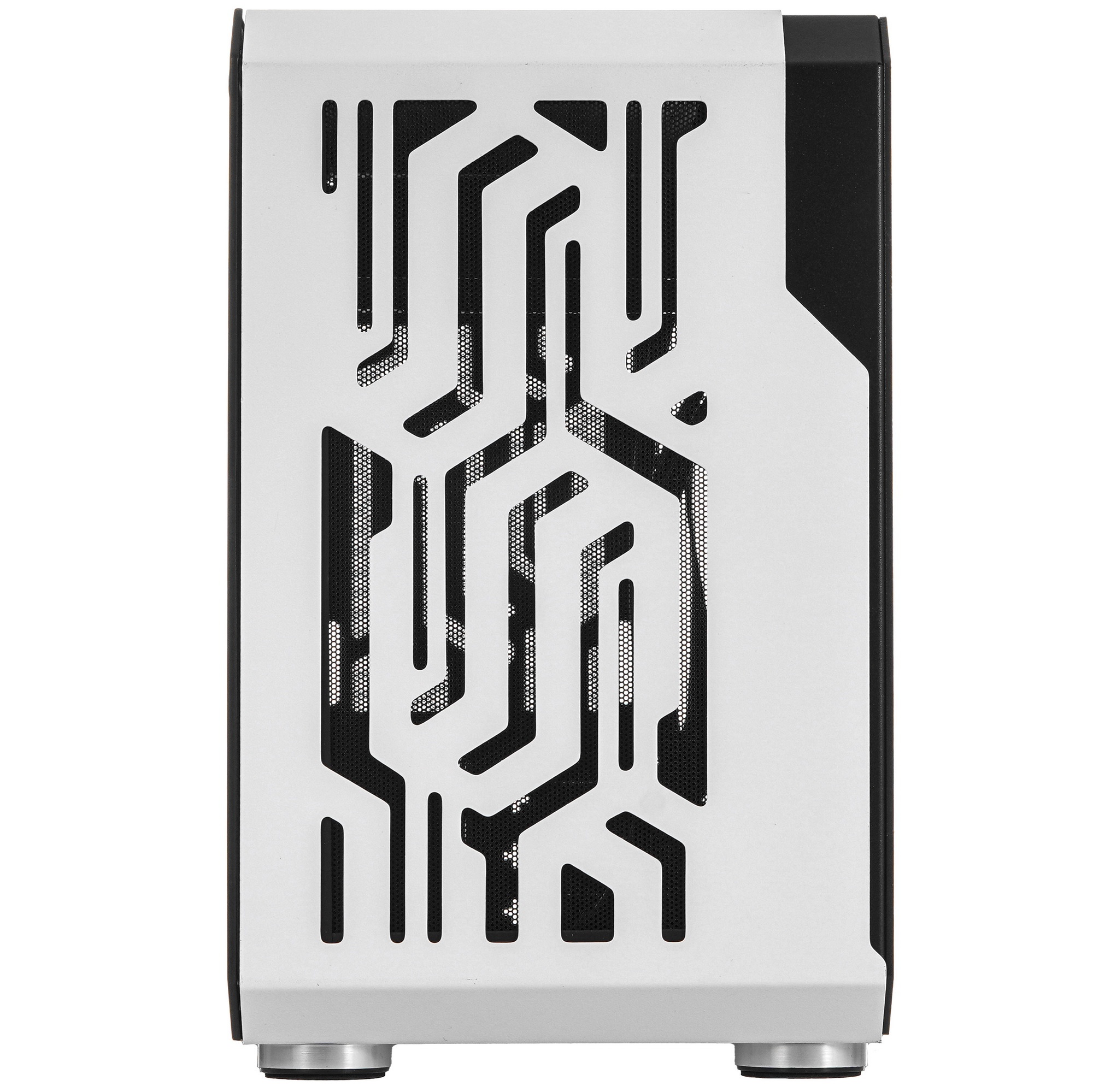 Компьютерный корпус Bloody BD-CC110 белый без БП mATX 5x120mm 2xUSB3.0 audio