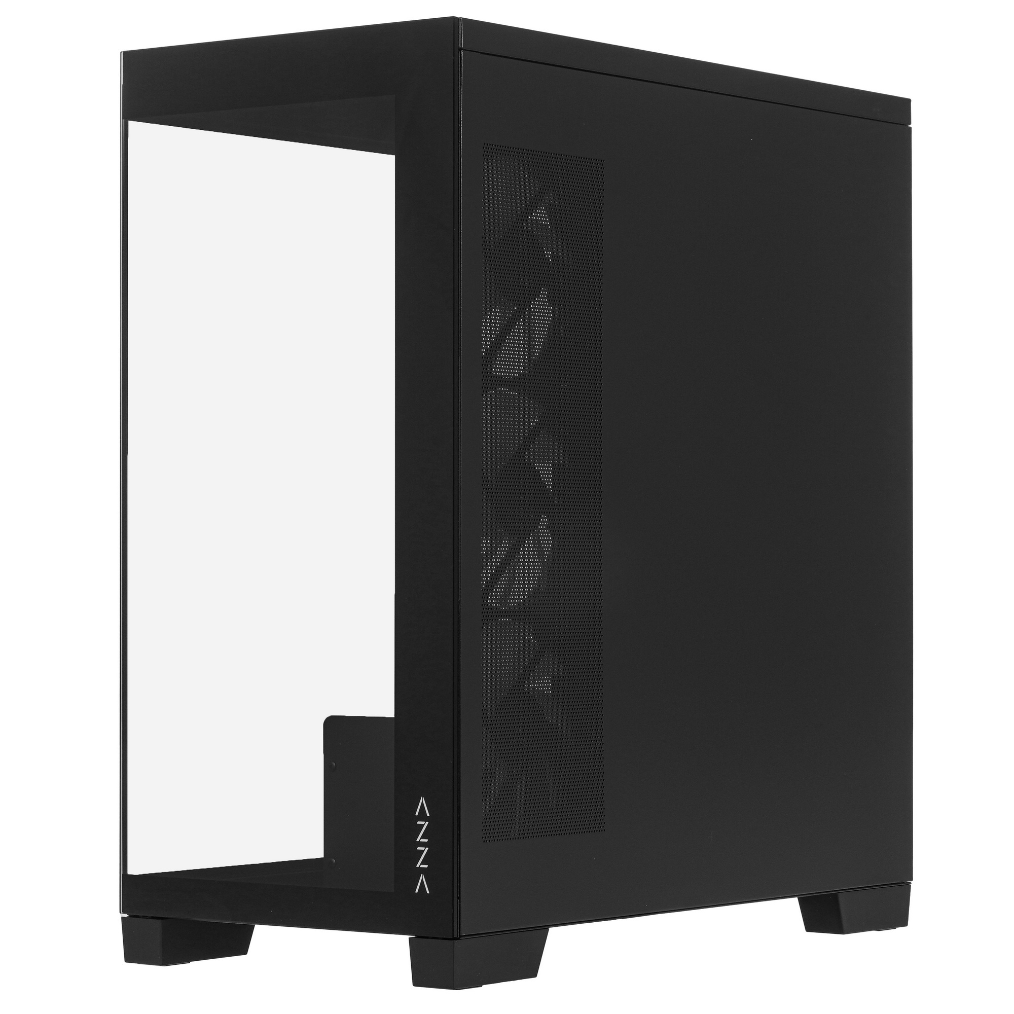 Компьютерный корпус Azza COVE черный без БП ATX 6x120mm 2x140mm 1xUSB2.0 1xUSB3.0 audio bott PSU