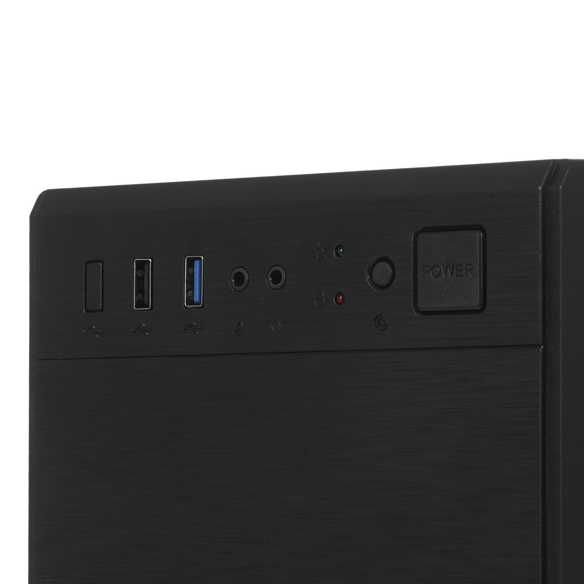 Компьютерный корпус Minitower ExeGate mEVO-7807-NPX600 (mATX, БП 600NPX 12см, 1*USB+1*USB3.0, черный