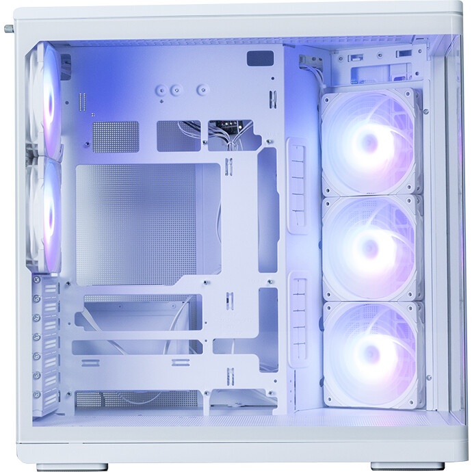 Компьютерный корпус ZALMAN P50 DS, ATX, WHITE, WINDOW, 2x3.5", 3x2.5", 1xUSB TYPE-C, 2xUSB3.0, SIDE