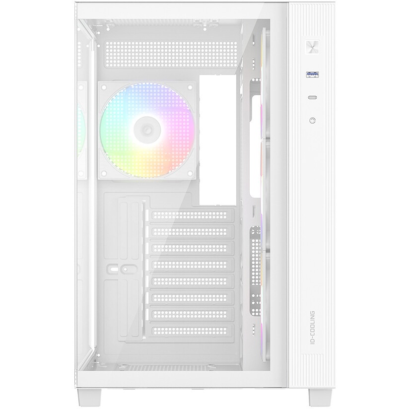 Компьютерный корпус ZALMAN P50 DS, ATX, WHITE, WINDOW, 2x3.5", 3x2.5", 1xUSB TYPE-C, 2xUSB3.0, SIDE