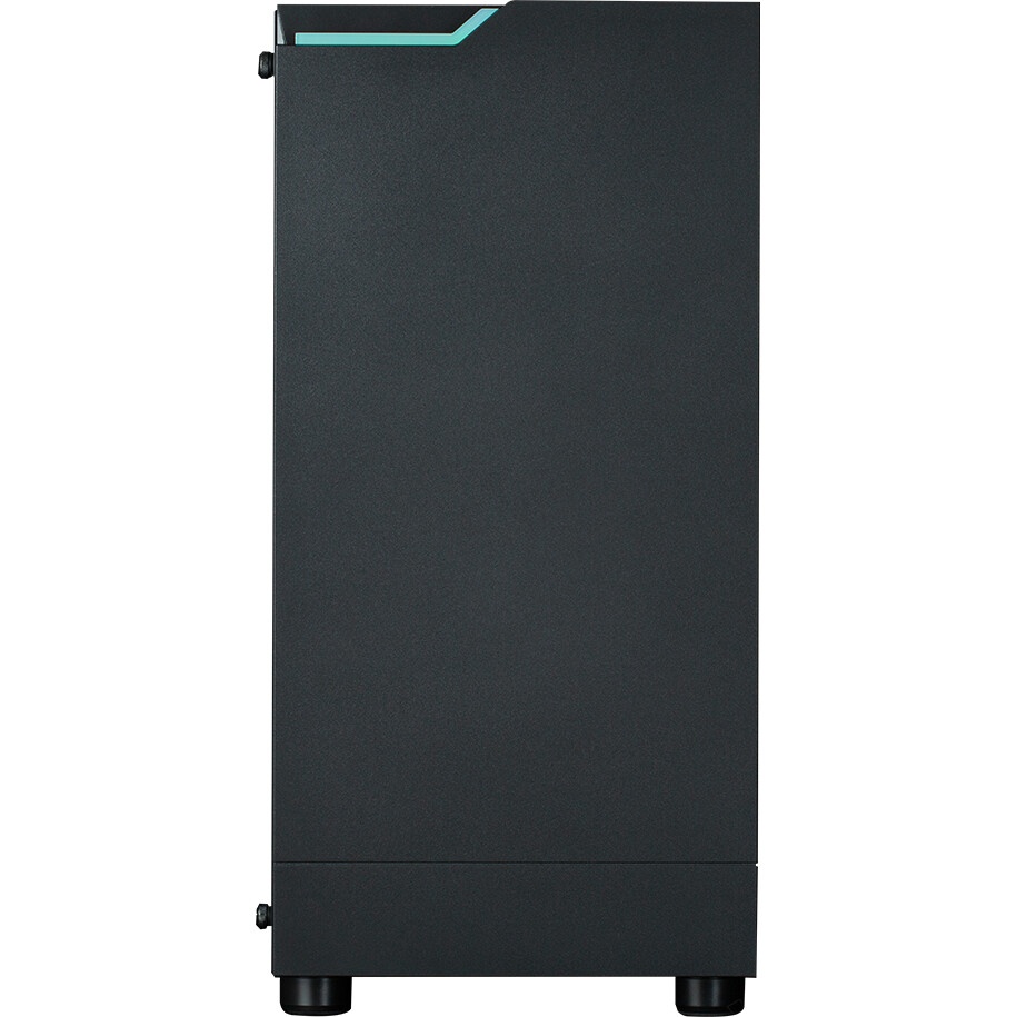 Корпус Thermaltake The Tower 100 Turquoise черный без БП miniITX 1x120mm 3x140mm 2xUSB3.0 audio bott