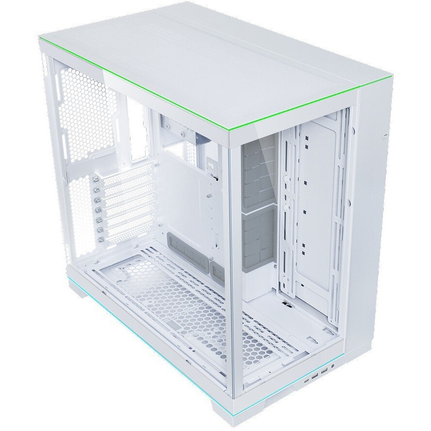 Компьютерный корпус Lian-Li O11 Dynamic EVO RGB белый без БП ATX 10x120mm 9x140mm 2xUSB3.0 audio