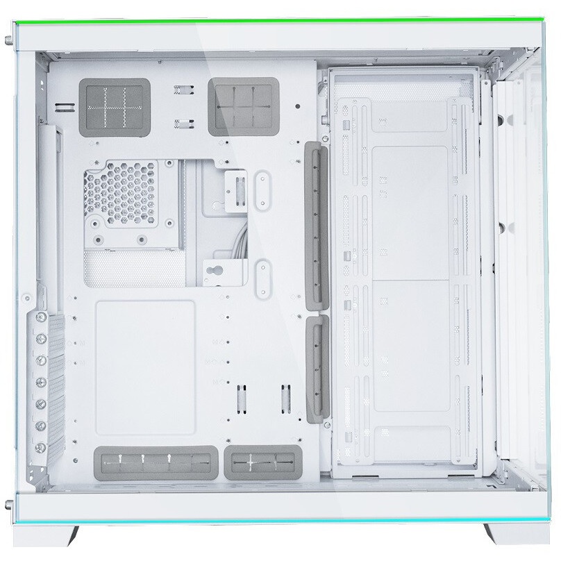 Компьютерный корпус Lian-Li O11 Dynamic EVO RGB белый без БП ATX 10x120mm 9x140mm 2xUSB3.0 audio