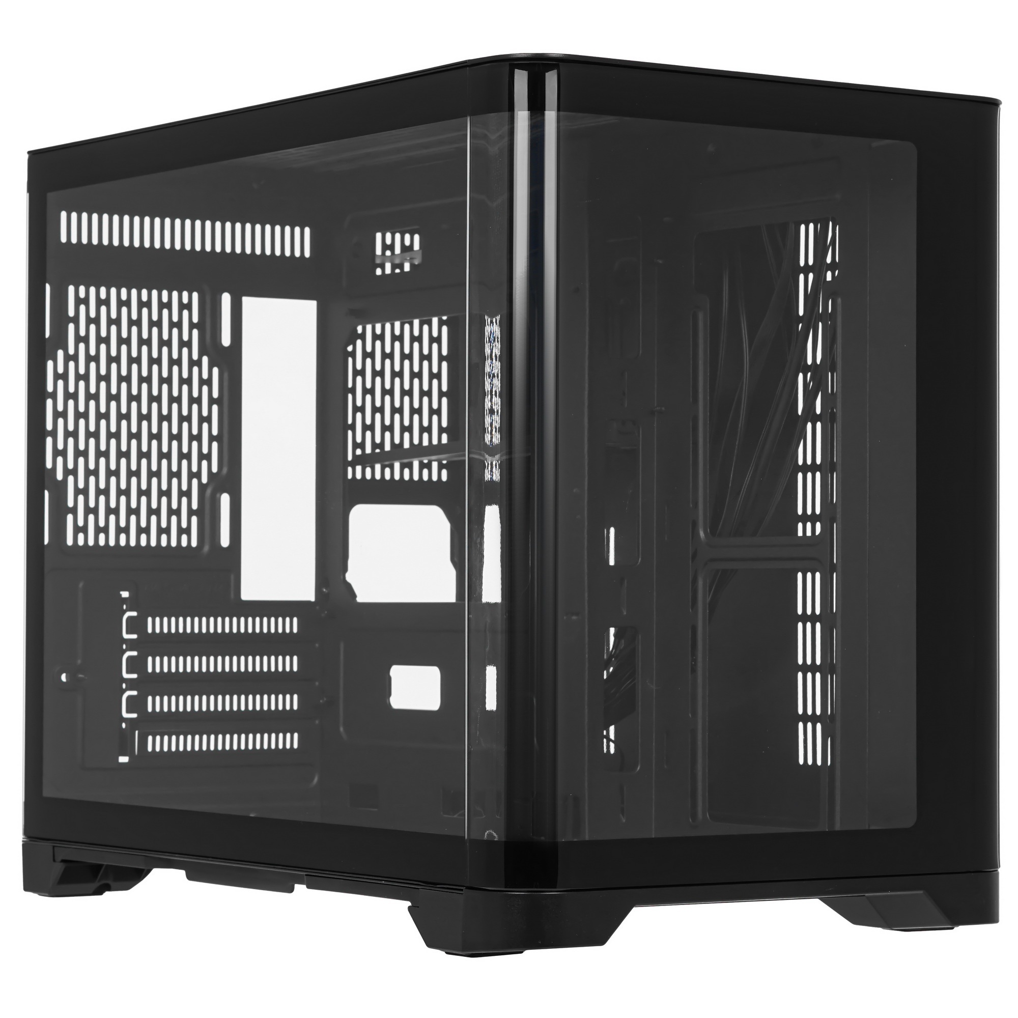 Компьютерный корпус 1STPLAYER UVIEW UV6 Black / mATX / UV6-BK