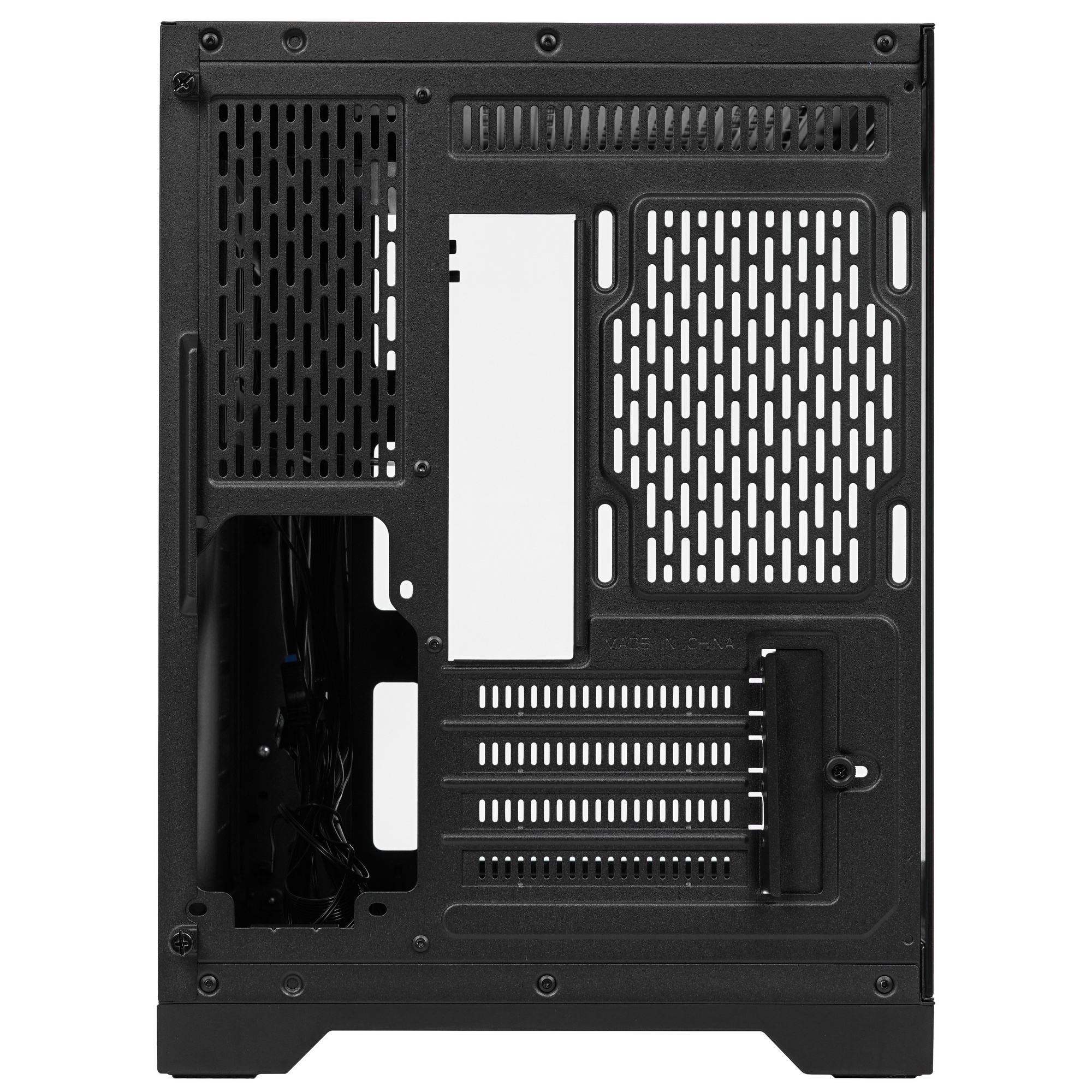 Компьютерный корпус 1STPLAYER UVIEW UV6 Black / mATX / UV6-BK