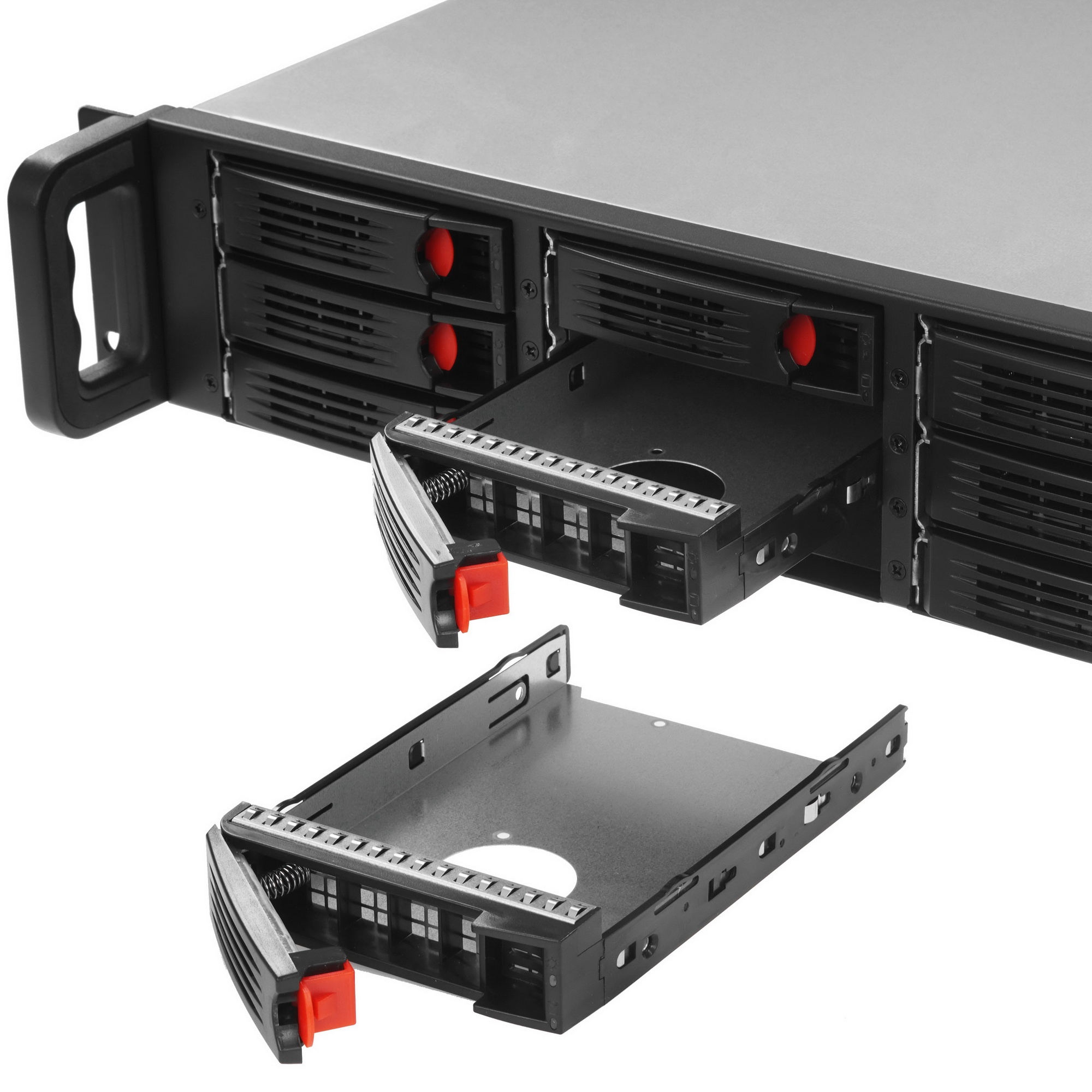 Серверный корпус ExeGate Pro EX285223RUS 2U650-HS09 RM 19", высота 2U, глубина 650, БП 2U-500ADS, 9